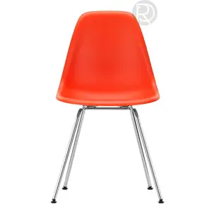 Дизайнерский пластиковый стул EAMES DSX CHROME by Vitra