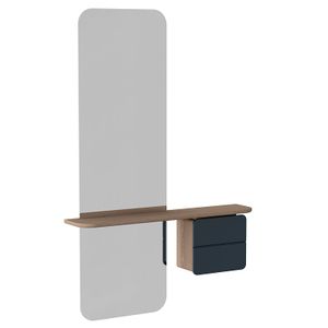 One More Look mirror, anthracite grey