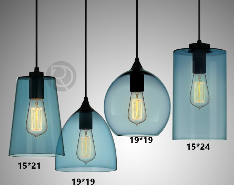 Designer pendant lamp GLASS by Romatti