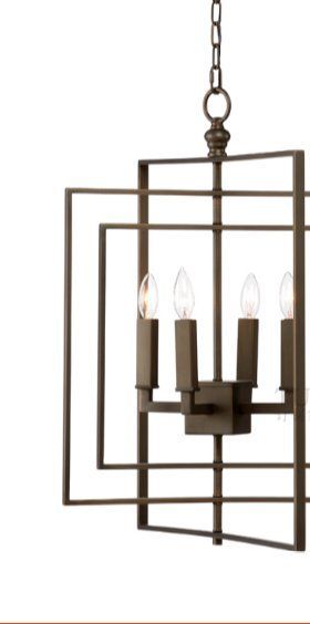 Chandelier House Cube Small Gold by Romatti