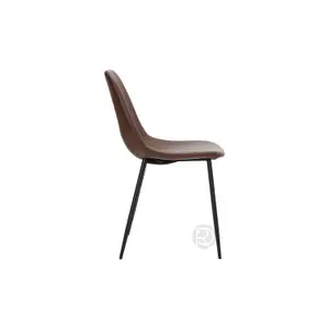 Дизайнерский стул на металлокаркасе FOUND BROWN by House Doctor