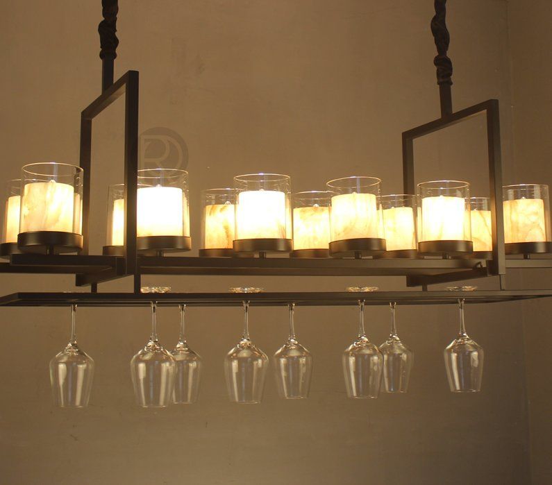 Chandelier Shelf and Candle by Romatti