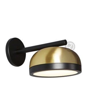 Wall lamp (Sconce) MOLLY BLACK AND BRASS WALL LAMP by Tooy