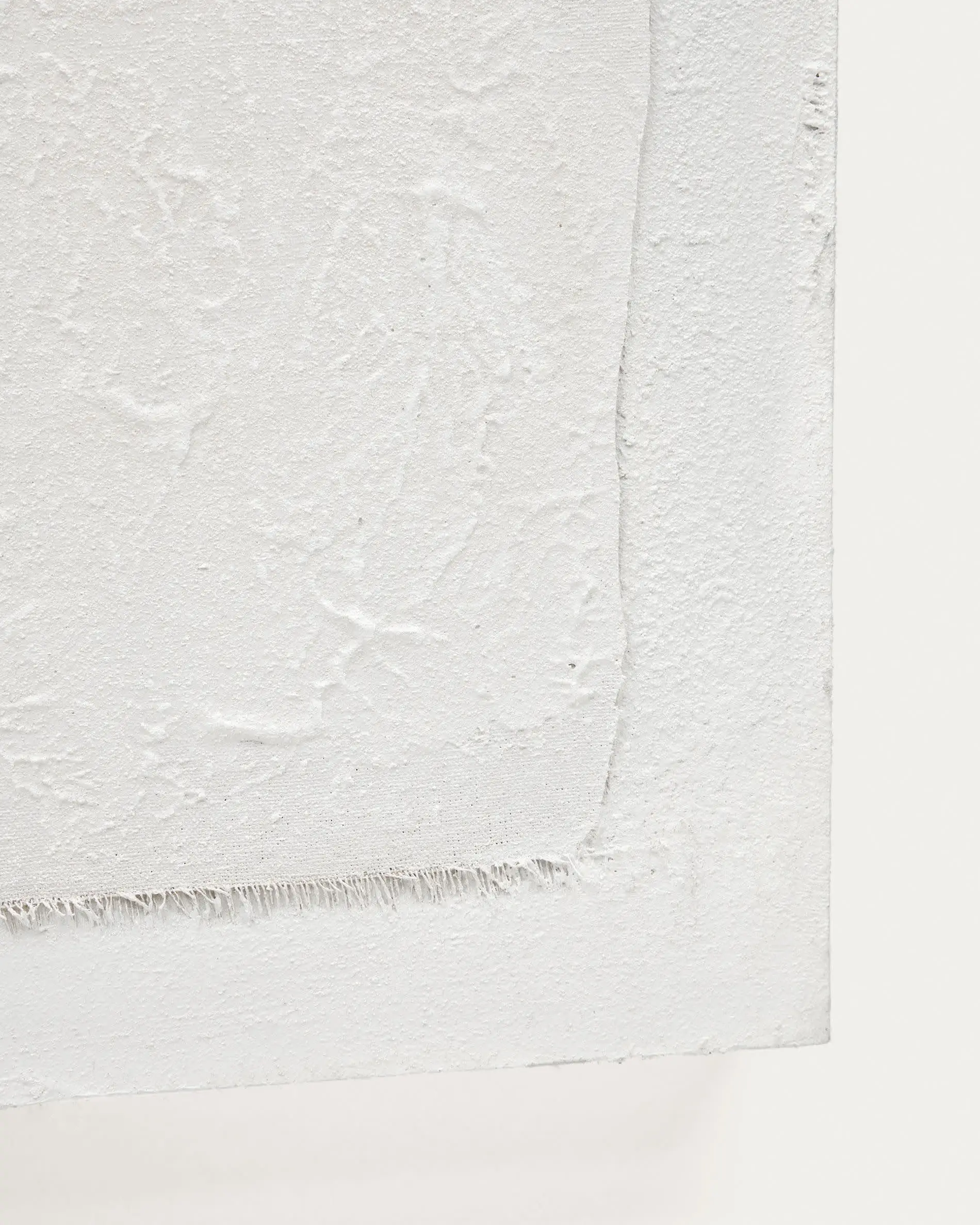 Rodes абстрактный фактурный холст белого цвета 80 x 100 см
