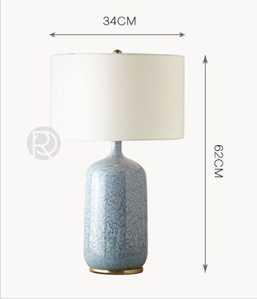 Дизайнерская настольная лампа HATTIE by Romatti