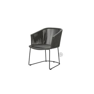 Дизайнерский стул на металлокаркасе MOMENTS by Cane-line