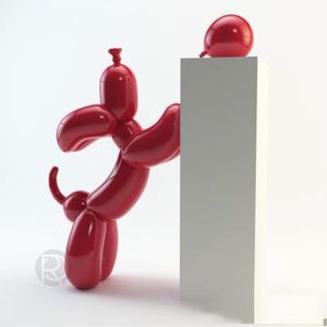 Designer statuette BALLOON DOG III by Romatti