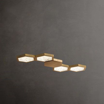 Ceiling lamp COPPER HONEYCOMBS by Romatti