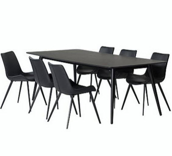 PHENO BLACK ASH Table by Dan Form