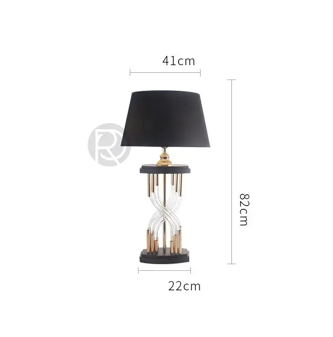 Дизайнерская настольная лампа BELL by Romatti