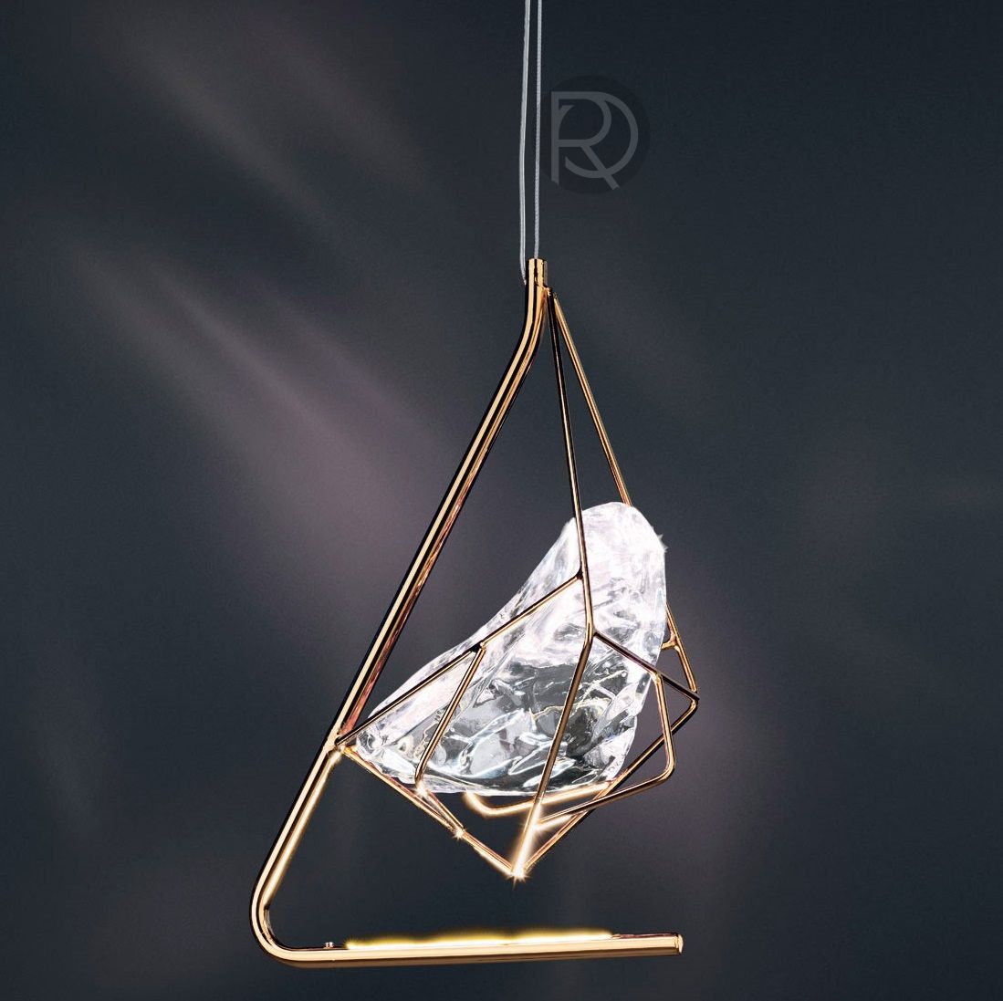 Hanging lamp CRYROCK by Euroluce
