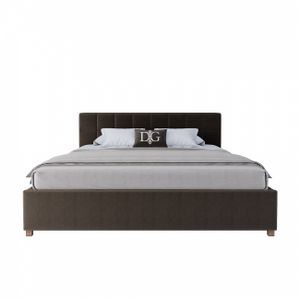 Кровать двуспальная 180х200 коричневая Wales