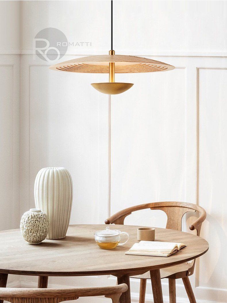 Wooden lamp Oxos by Romatti