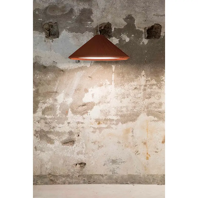 Faro Saigon Pendant Lamp-In burgundy 20121
