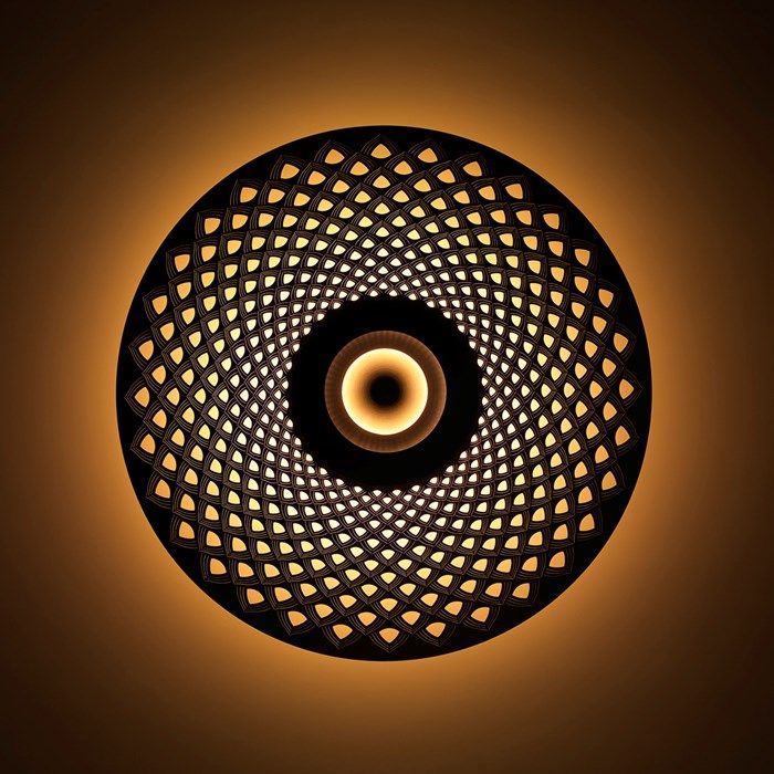 Wall lamp (Sconce) EARTH MANDALA by CVL Luminaires