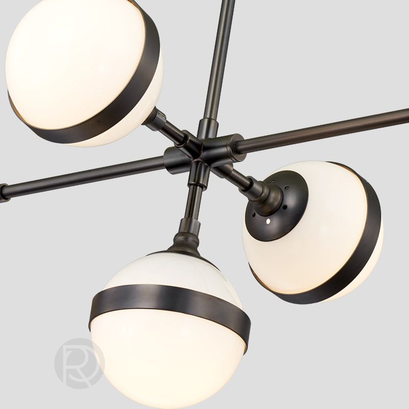 Designer chandelier BLACK RA by Romatti