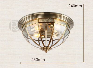 Designer ceiling lamp SEVO by Romatti