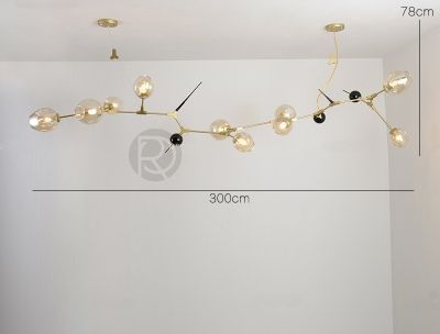 Designer chandelier BU LONG by Romatti