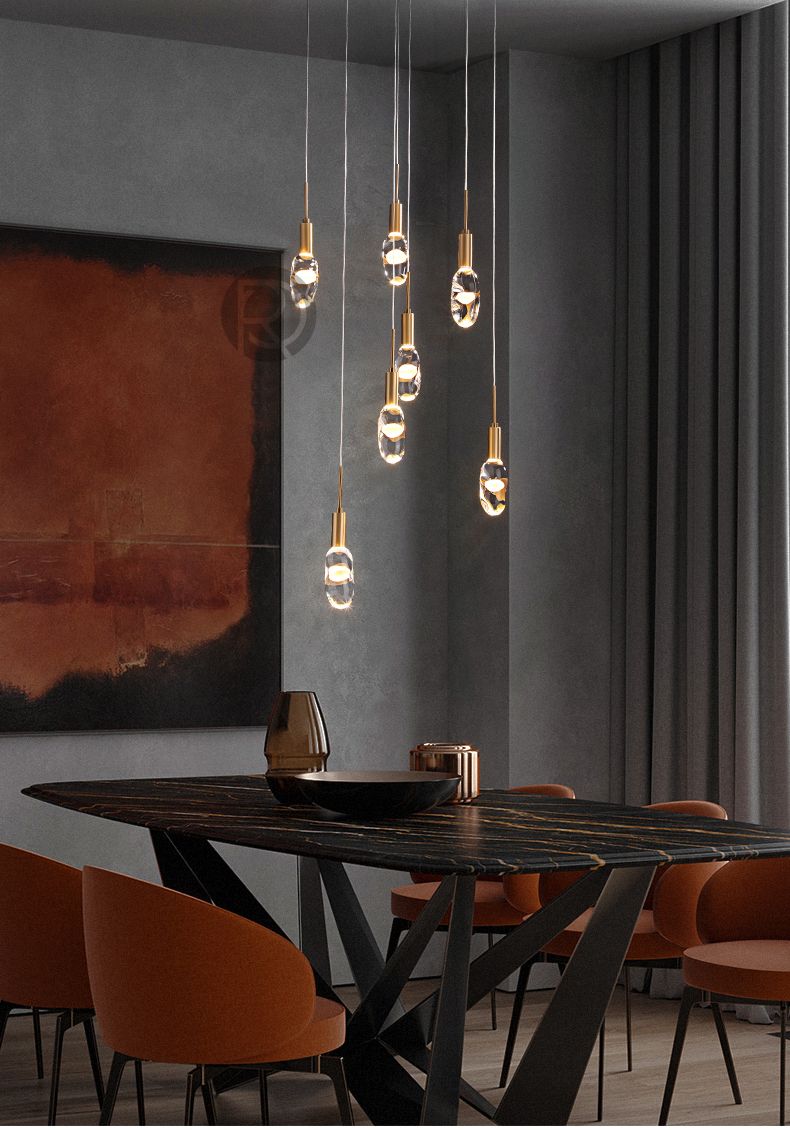 Designer pendant lamp AUROL by Romatti