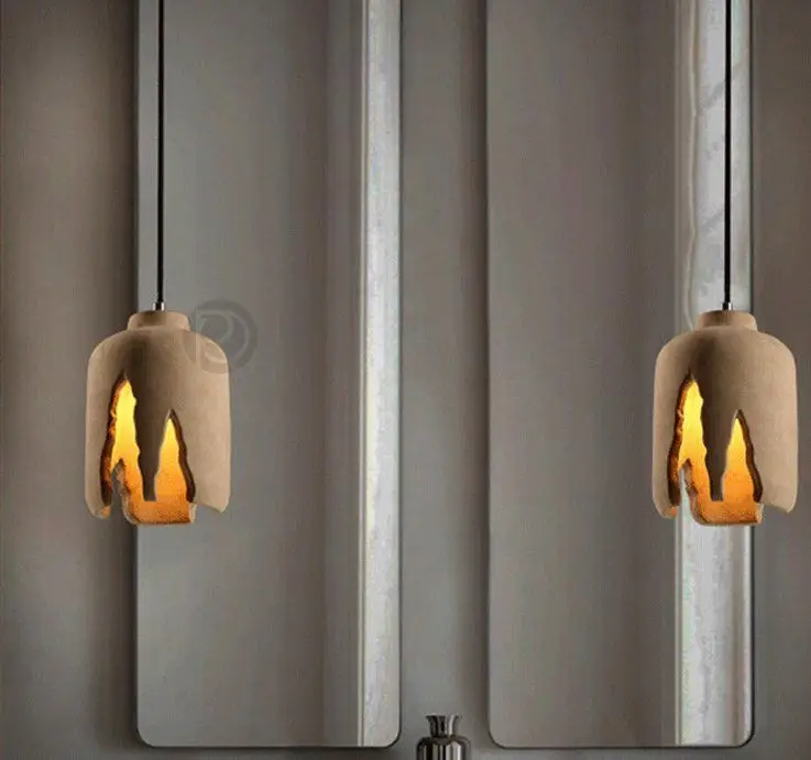Hanging lamp Beton Croco by Romatti