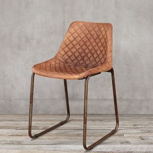Дизайнерский стул на металлокаркасе в стиле Лофт Morrice by Romatti