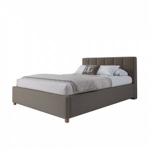 Teenage bed 140x200 cm grey-brown Wales