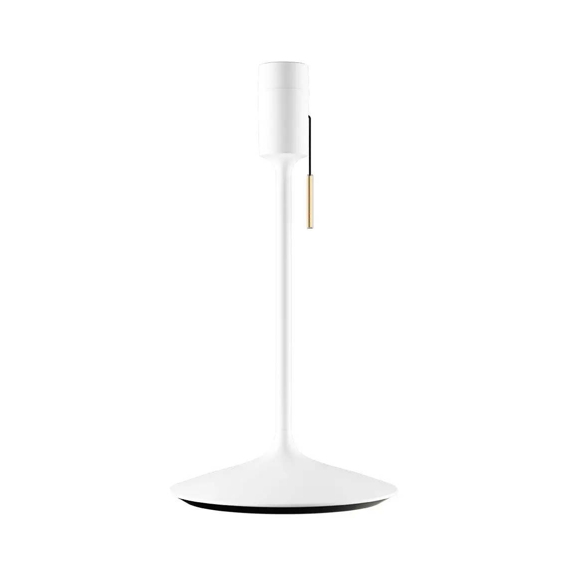 Champagne white table lamp with USB (In-42 cm)