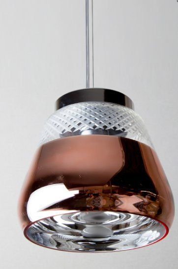 Pendant lamp Glass Copper by Romatti