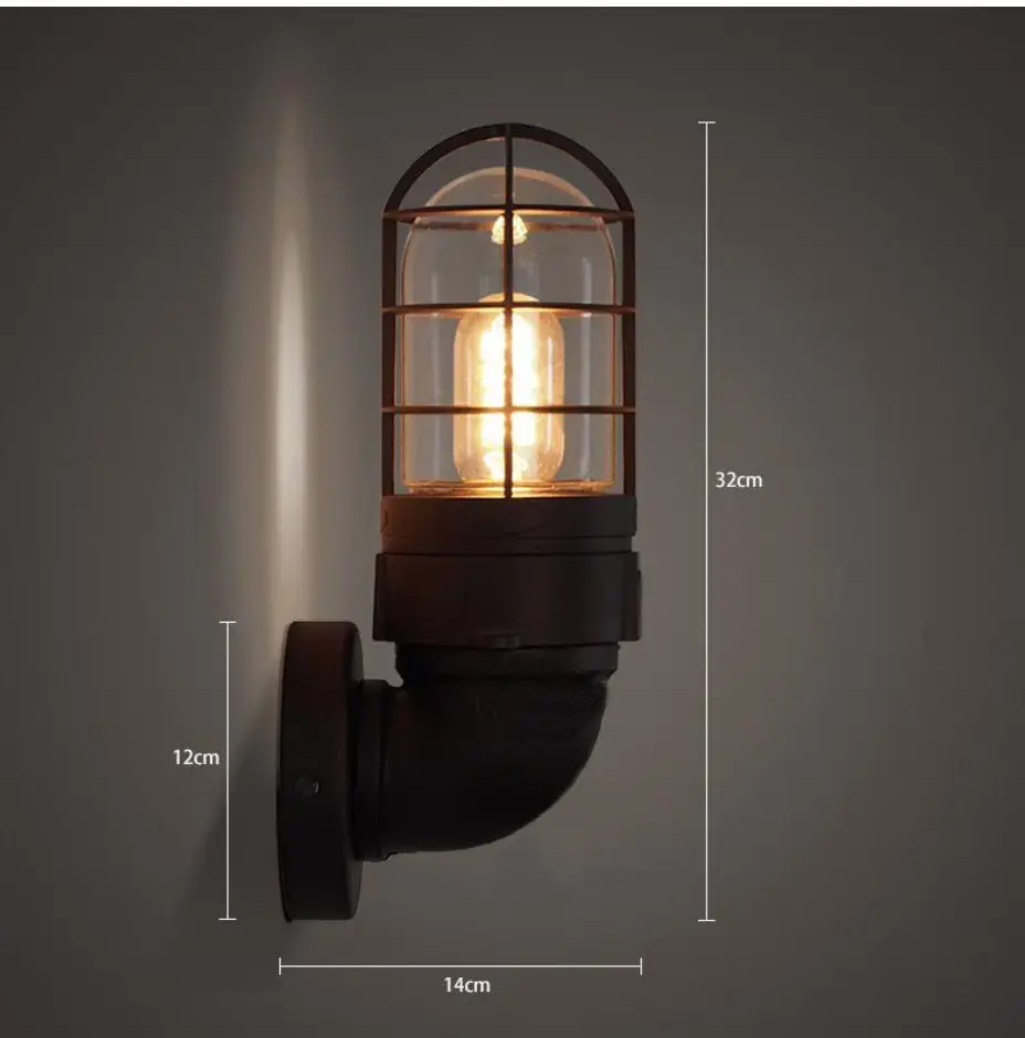 Настенный светильник (Бра) Loft R200 by Romatti
