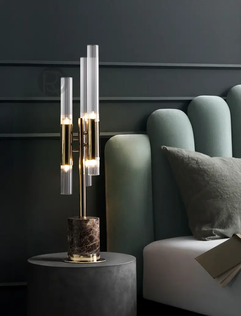 Дизайнерская настольная лампа WATERFALL by Romatti
