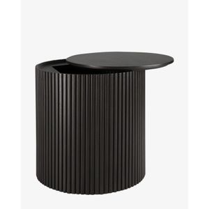 Черный приставной стол “Прескот”