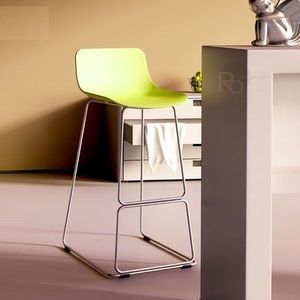Дизайнерский барный стул в стиле Лофт Risby by Romatti