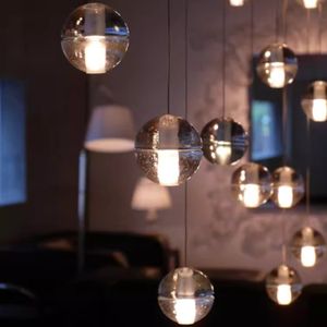 Дизайнерский подвесной светильник из стекла SEORA by Romatti