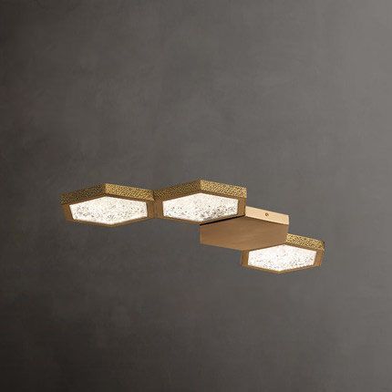 Ceiling lamp COPPER HONEYCOMBS by Romatti