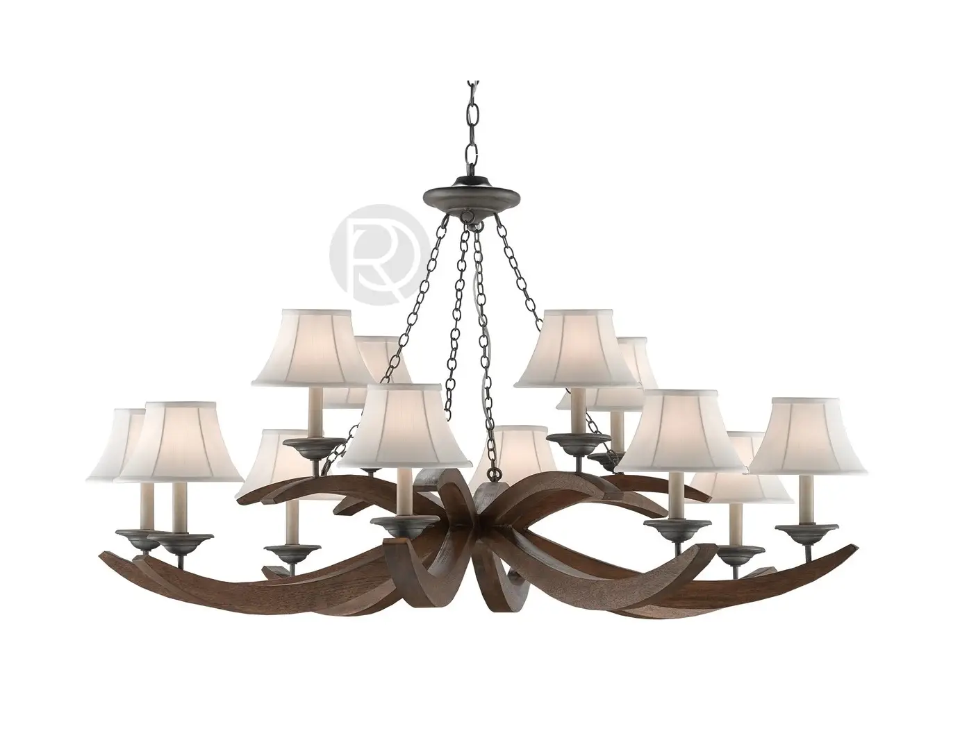 WHITLOW Chandelier by Currey & Company