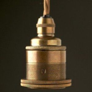 English lamp cartridges (lamp holders) gold