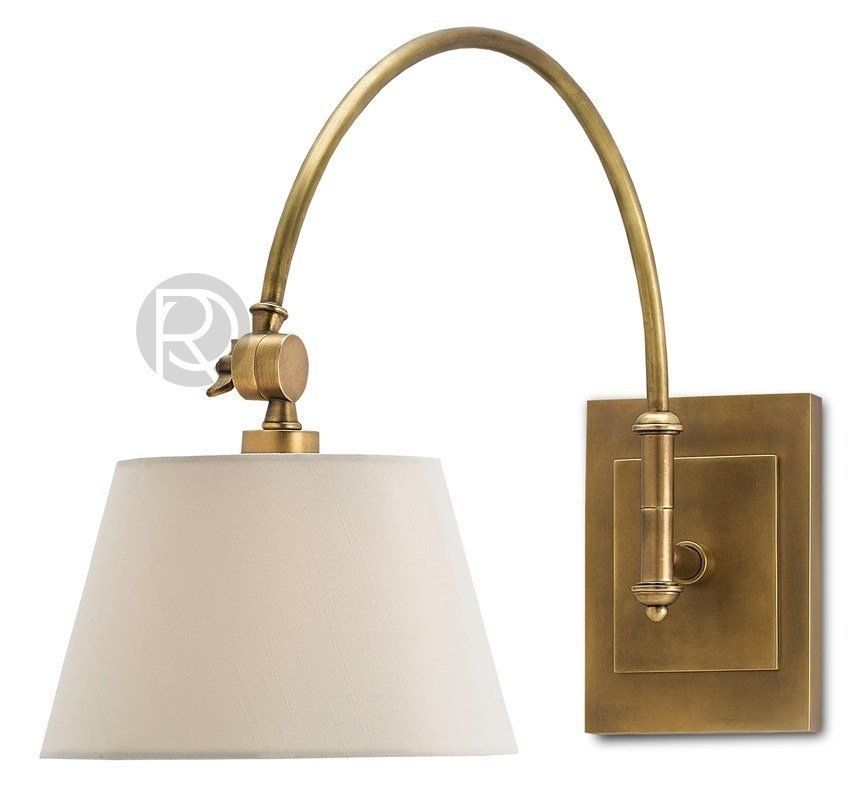 Wall lamp (Sconce) ASHBY SWING-ARM by Currey & Company