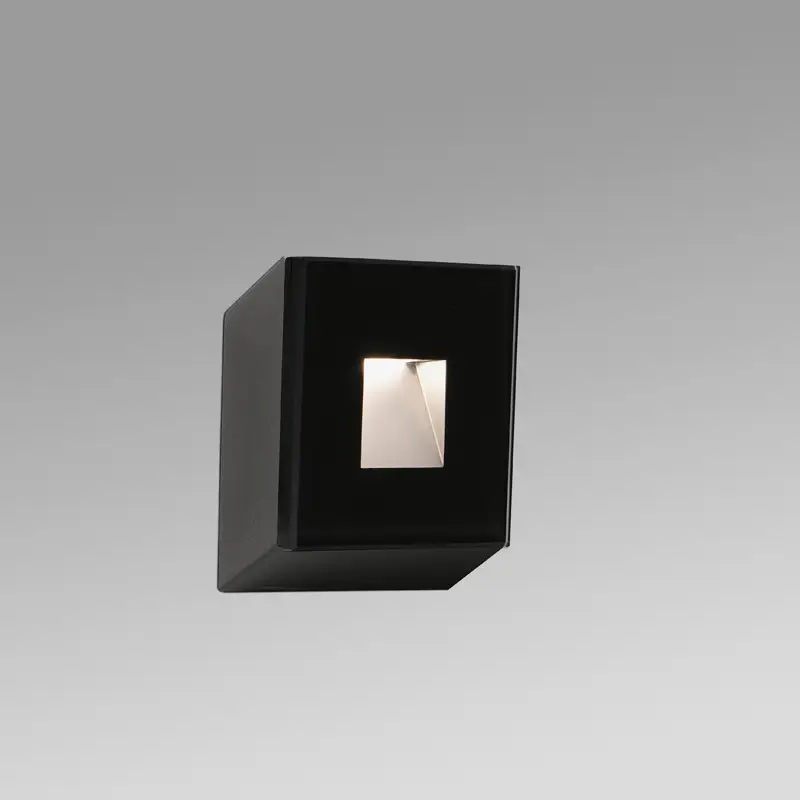Встраиваемый уличный светильник Dart black 70273