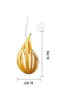 Hanging lamp RAINDROP by Romatti
