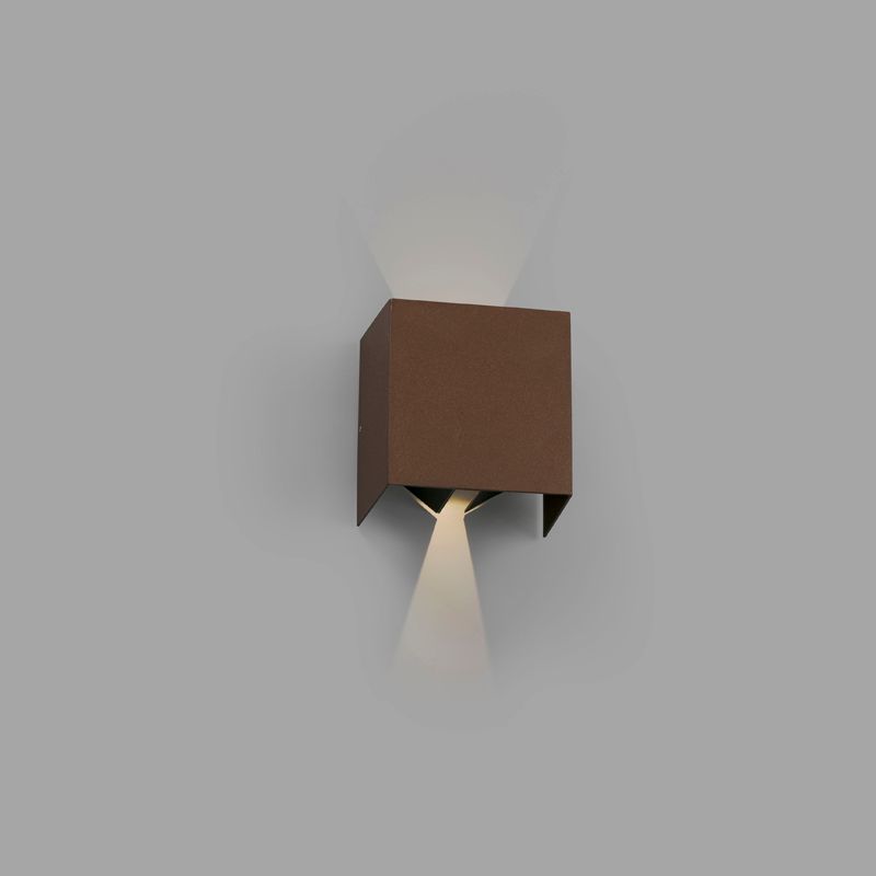 Outdoor wall lamp Olan brown 70270