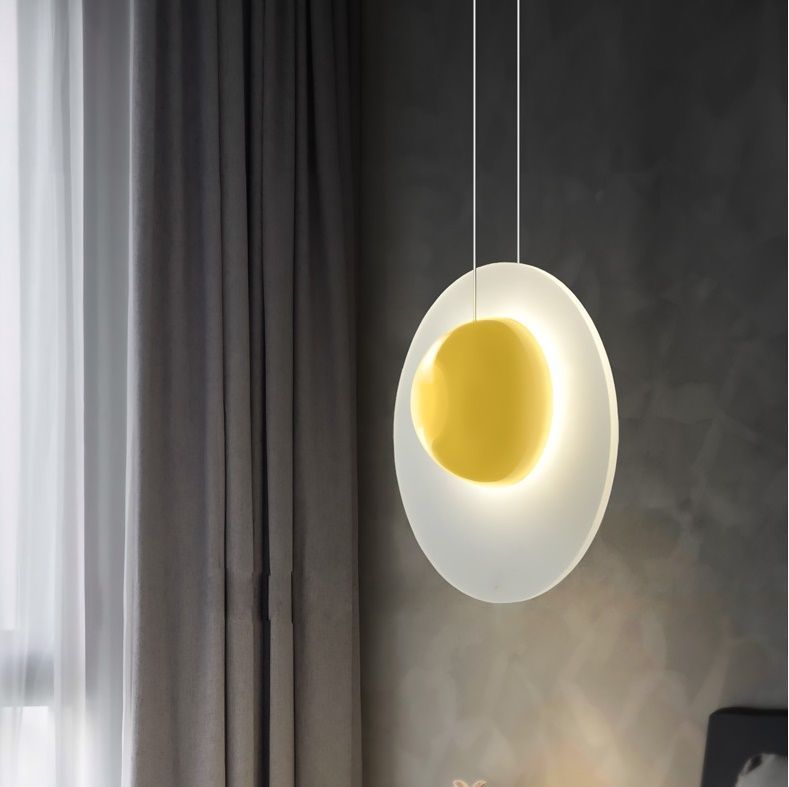 Hanging lamp FRIED EGG by Romatti