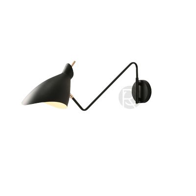 Wall lamp (Sconce) BLACK ROCKER by Romatti