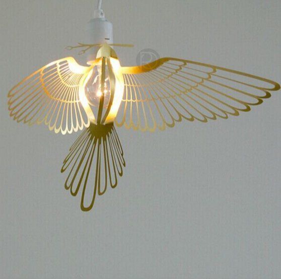 Hanging lamp Creative bird by Romatti