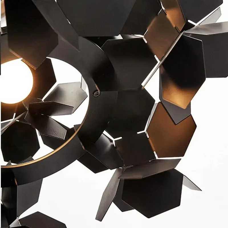 Designer lamp Black Flower by Romatti