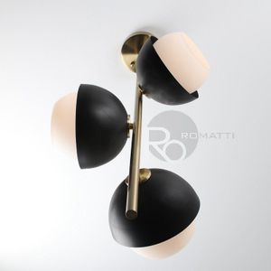 Дизайнерский подвесной светильник из стекла Pouz by Romatti