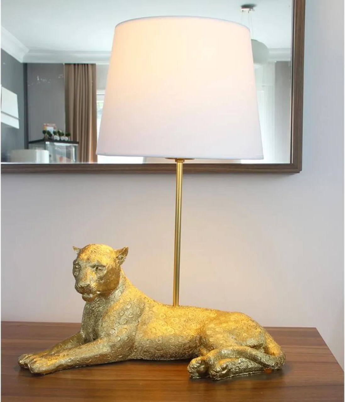 Table lamp GOLD LEOPARD by Romatti