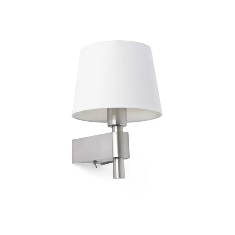 Wall lamp Room nickel+white 29974