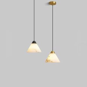 Дизайнерский подвесной светильник из мрамора GREIVY by Romatti