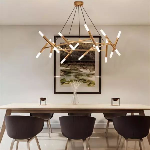 Designer chandelier PENTAGON by Romatti