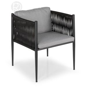 Дизайнерский стул на металлокаркасе в стиле Лофт EVANS by Romatti